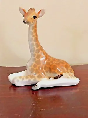 Buy Imperial Russia Lomonosov Giraffe Porcelain Figurine • 47.41£