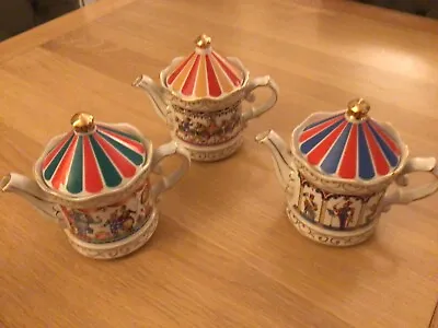 Buy Sadler Edwardian Entertainments Teapots Set (3) PRICE REDUCED • 49£