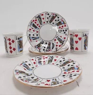Buy Elizabethan Staffordshire - Bone China  X Tea Cups + Saucers - Used Condition  • 6.99£