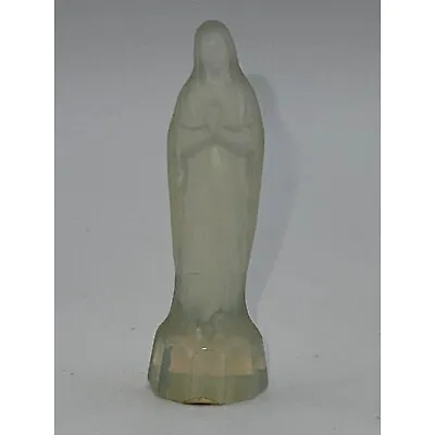 Buy Sabino Opalescence Fire Glass Virgin Mary Madonna Figurine Made In France 3 Inch • 237.09£
