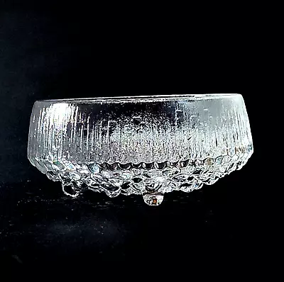 Buy Iittala ULTIMA THULE DESSERT BOWL, Cast Glass, 4.25 , VINTAGE, Made In Finland • 24£