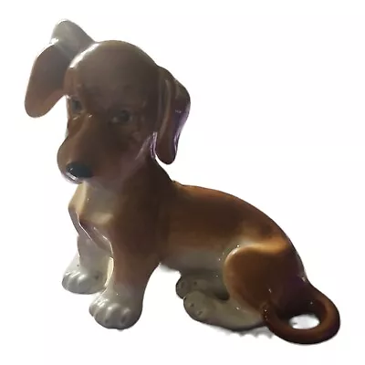 Buy Early 20thC Augarten Porcelain Dachshund Figurine Porzellan Hund Wien Dackel • 232.48£