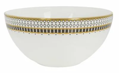 Buy ROYAL CROWN DERBY - OSCILLATE ONYX BLACK - CEREAL BOWL 5.75   New With Tags • 58.80£