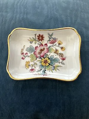 Buy Vintage Coalport Ming Rose Small Trinket Dish/Tray With Box • 15£