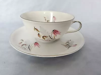 Buy Mountain Bell (Pink Flower) Cup & Saucer By Royal Duchess • 4.81£