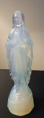 Buy Sabino Paris Opalescent Glass Praying Virgin Mary Madonna Figurine Sculpture • 132.35£