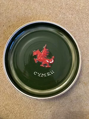 Buy Rumney Pottery Welsh Dragon Dish • 10£