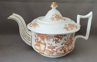 Buy New Hall Chinese Vases Pattern 2815 Teapot C1825-30 Pat Preller Collection • 10£