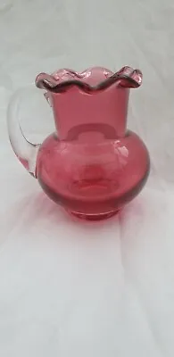 Buy Tiny Cranberry Glass Jug • 9£