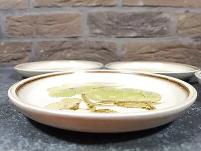 Buy Denby Troubadour 4 X Tea/ Side Plates 17cm Diameter - Hand Painted Stoneware • 18£