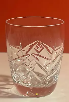 Buy Webb Corbett Crystal Tumbler Glass, Signed, Vintage • 14.99£