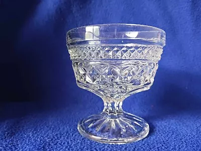 Buy Vintage Pressed Glass Dessert Cups • 11.51£