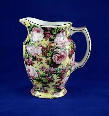Buy James Sadler Sophie Chintz Floral Milk / Jug Vintage China - 5-1/4  Tall PERFECT • 22.50£