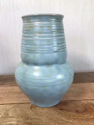 Buy Vintage Beswick Ware Art Deco Vase Model No 187 Blue 20cm High • 15.50£