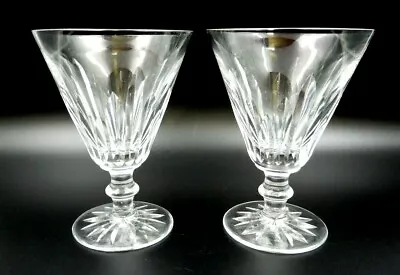 Buy Vintage Set Of 2 Waterford Irish Crystal  Eileen Cut  Water Goblets • 19.20£