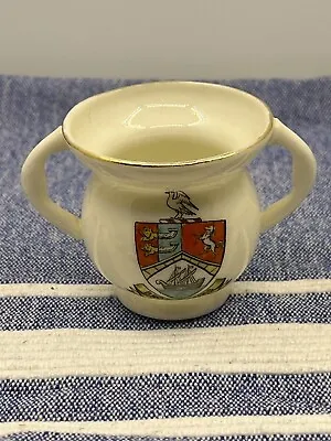 Buy Crested Goss China-Fountains Abbey Cup-Broadstairs Crest-Collectible Ornament • 8£