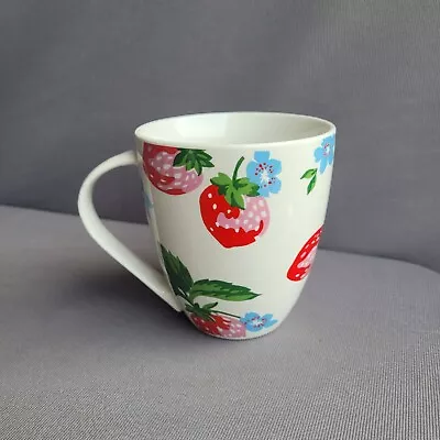 Buy  Cath Kidston Crush China Mug Strawberry Blossom Print Queens Churchill Mug • 12.50£