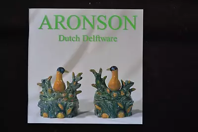 Buy Dutch Delftware Aronson Antiquairs Amsterdam 2000 Polychromes Blue & White • 12.50£