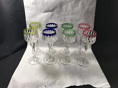 Buy Baccarat Crystal Hock Stem American Brilliant Cut Glass Pattern Wine Glass 7.75  • 2,157.84£