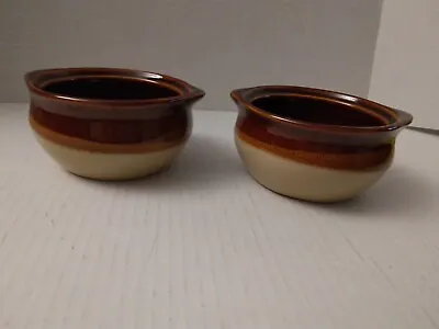 Buy 2 Vintage Crestware Ceramic Onion /Chilli Soup Crock Bowls • 16.19£