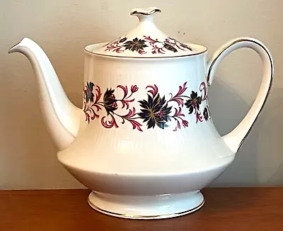 Buy Vintage Paragon Fine Bone China Teapot ‘MICHELLE’ Pattern, Capacity 2 1/4 Pints • 22.50£