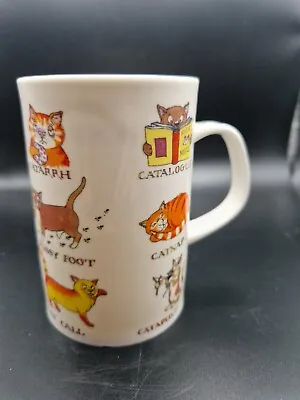 Buy DUNOON  Cats Whiskers  Fine Bone China Mug Designed By Cherry Denman  • 8£