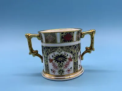 Buy Royal Crown Derby Old Imari Pattern 1128 (xli) Two Handled Loving Cup • 29.99£