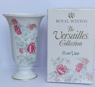 Buy Royal Winton The Versailles Collection 17 Cm Porcelain Vase, Boxed • 12£