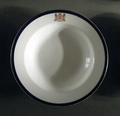 Buy Set Of Six Booths Silicon China Deep Dished Plates. England Royal Armorial Crest • 90£