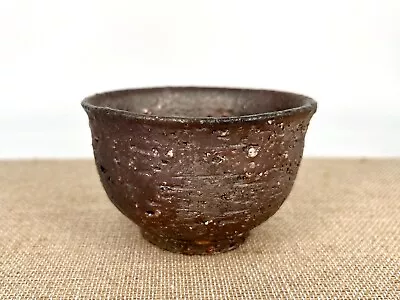 Buy Woodfired Unglazed Handmade Pottery Ceramic Teacup Yunomi Wabisabi Artist New • 26.46£