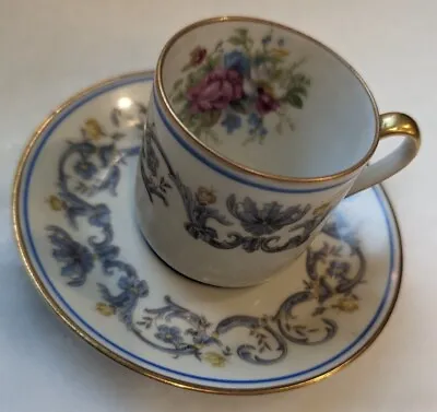 Buy Vintage Limoges France Charles Ahrenfeldt Demitasse Teacup And Saucer • 8.20£