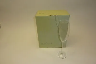 Buy Galway Irish Crystal Elegance Champagne Prosecco Flute Glasses Set Of 6 • 19.99£