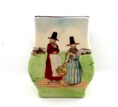 Buy Rare Royal Doulton Seriesware Miniature Vase - Welsh Ladies D5914 - Signed Noke • 100£