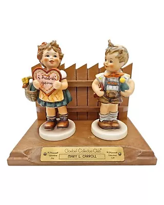 Buy Goebel Hummel Figurines  Valentine Joy & Gift  Special Edition Models With Stand • 48£
