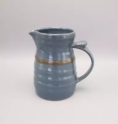 Buy Blue Glaze Small Jug Pitcher Studio Art Pottery • 5.99£
