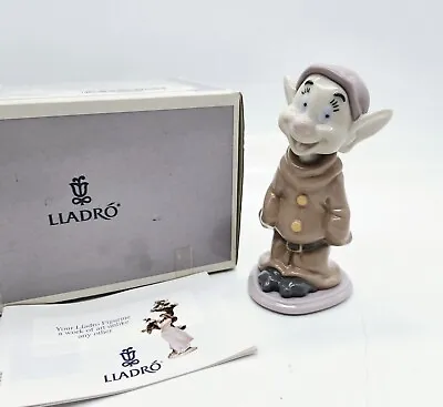 Buy Lladro Dopey Porcelain Figurine 7534 Snow White Signed By Jose Lladro In Box  • 237.92£