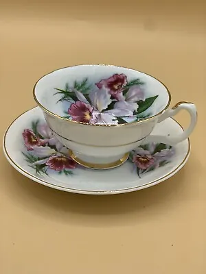 Buy Vintage Royal Grafton Tea Cup And Saucer Bone China Made In England • 14.23£