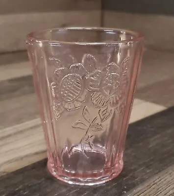Buy Mayfair Open Rose Pink Depression Glass Juice Glass 3.5  • 9.40£