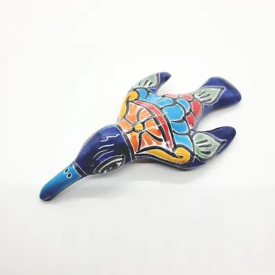 Buy Mexican Talavera Pottery Hummingbird Figurine  • 19.20£