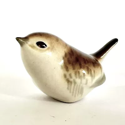 Buy Vintage Lomonosov Porcelain Wren Bird Figurine USSR Small Ceramic • 10£