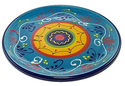 Buy Round Dinner Plate Tapas Serving Dish 26 Cm Spanish Handmade Ceramic Pottery • 15.99£