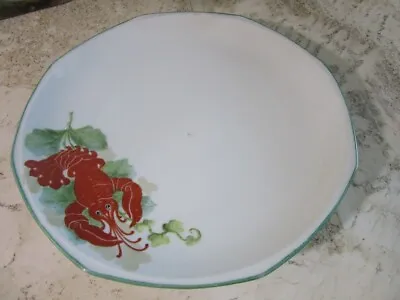 Buy Vintage Kaiser German China 8.5  Plate. Hand Painted Lobster • 18.99£