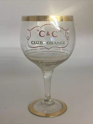 Buy C&C Club Orange Vintage Retro Glass  • 5.99£
