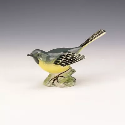 Buy Beswick Pottery - Hand Painted Grey Wagtail 1041 Bird Figure • 9.99£