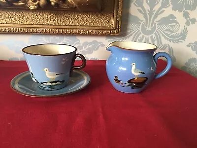 Buy Torquay Ware Depticting Seagulls Including Cup And Saucer And Jug • 5£