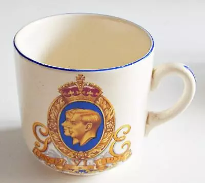 Buy King George VI 1937 Coronation Commemorative Norville Ware China Mug Cup • 9.99£