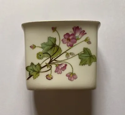 Buy MINTON, Bone China, ‘malva’, Flower Design, Cigarette Holder Vase • 14.50£