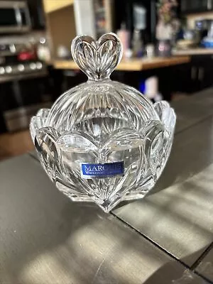 Buy Waterford Crystal Marquis Sweet Memories  Hearts Candy Dish With Lid • 18.85£