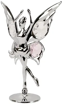 Buy Crystocraft Angel Fairies Crystal Religious Ornament Swarovski Element Gift Box • 22.99£