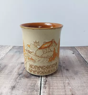 Buy Vintage ASHDALE POTTERY Kitchen Utensil Jar, Stoneware Pot, 1970's • 10£